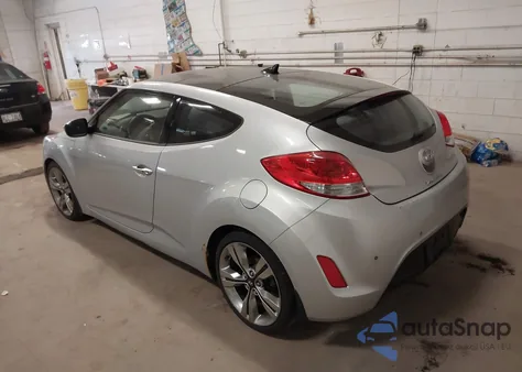 2012 Hyundai Veloster Base W/Gray z USA, uszkodzony, nr VIN KMHTC6AD5CU061202